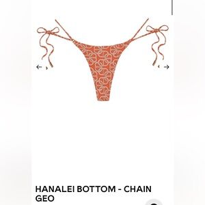 Monday Swimwear HANALEI BOTTOM - CHAIN
GEO